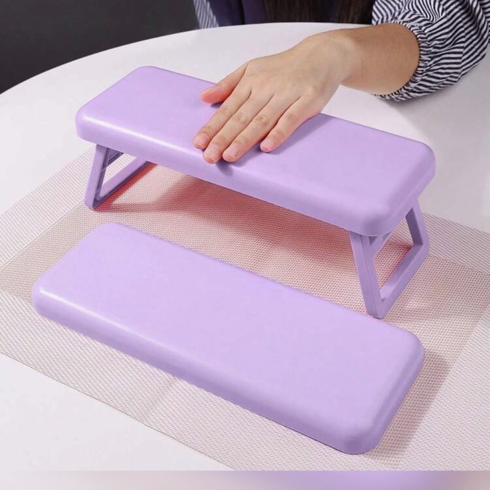 Purple Nail Arm Rest